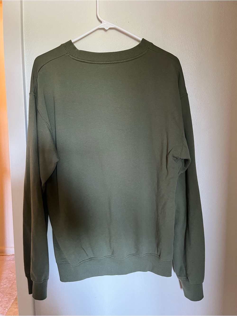 Green Graphic Sweatshirt with Strawberry Shortcake Style Print - Picture 3 of 4